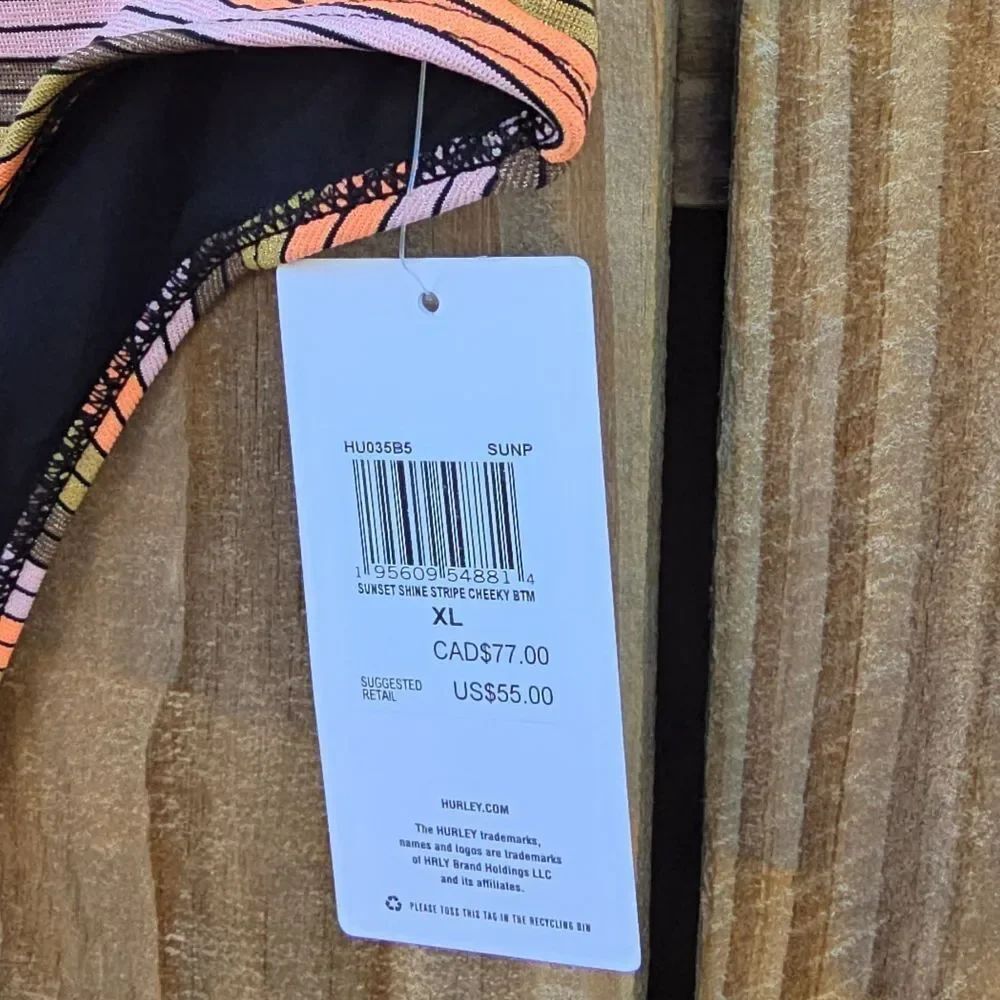 Striped Multicolor Bikini Set - Picture 8 of 8